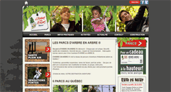 Desktop Screenshot of parcsarbreenarbre.com